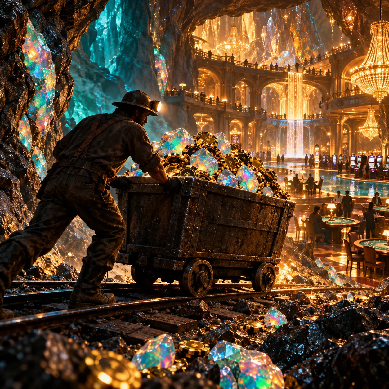 Editorial visualisation for Fire in the Hole 3